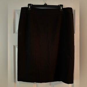 White House Black Market skirt. Size 14. Black